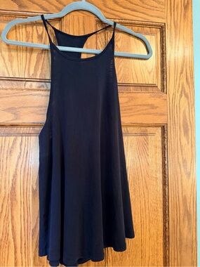 Athleta Black Tank Top with Logo Tag